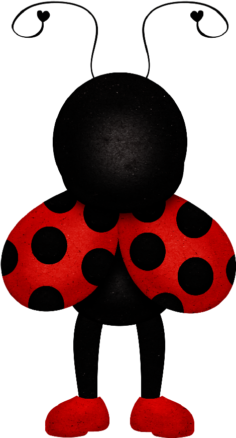 Pintura Country, Love Bugs, San Antonio, Ladybugs, (580x900), Png Download