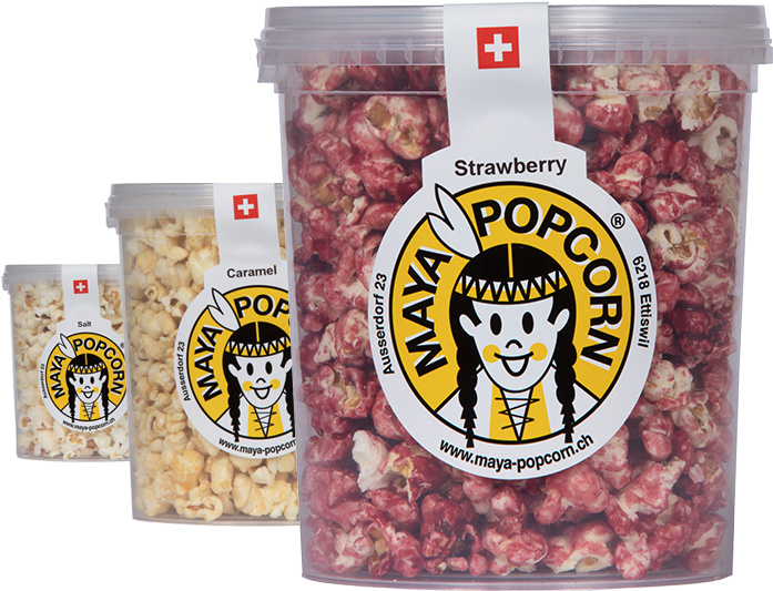 Strawberry Wonderfully Aromatic Strawberry Popcorn (750x575), Png Download