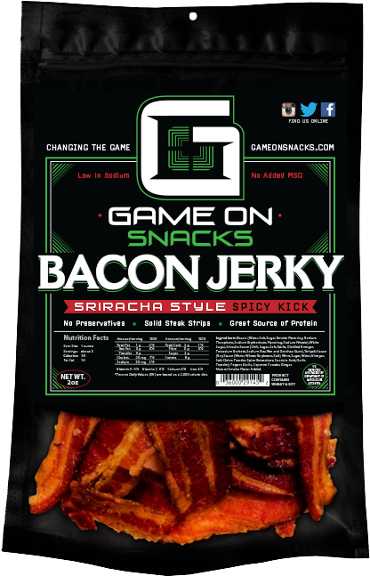 Gos Baconjerky Srirachastyle (650x800), Png Download