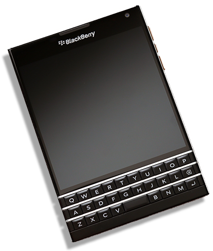 Blackberry Passport Angled (864x518), Png Download