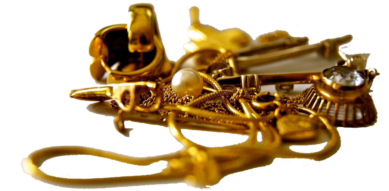 Gold-jewelry (1920x1275), Png Download