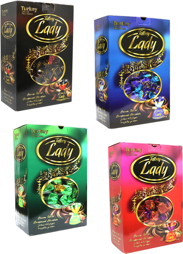 Lady Chocolates (1000x1000), Png Download