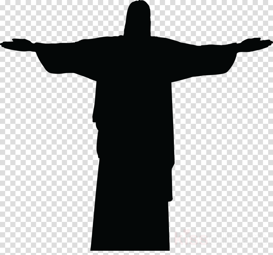 King Jesus Silhouette Png Clipart Christ The Redeemer (900x840), Png Download