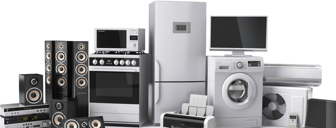 Electrodomesticos Png (1100x426), Png Download