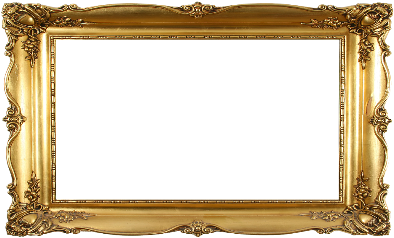 Molduras Douradas Png (787x500), Png Download