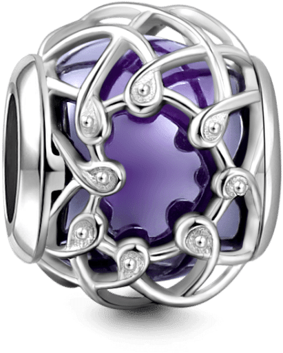 Purple Crystal Png (750x750), Png Download