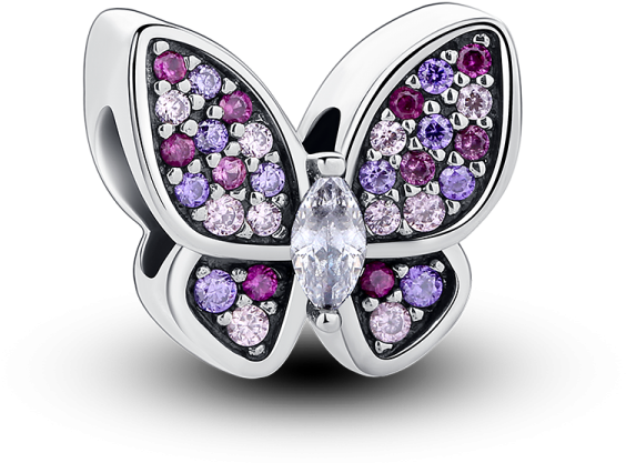 Purple Crystal Png (600x600), Png Download