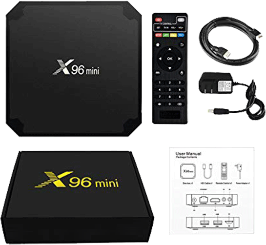 X96 Mini Android Tv Box 2gb 16gb (840x1000), Png Download