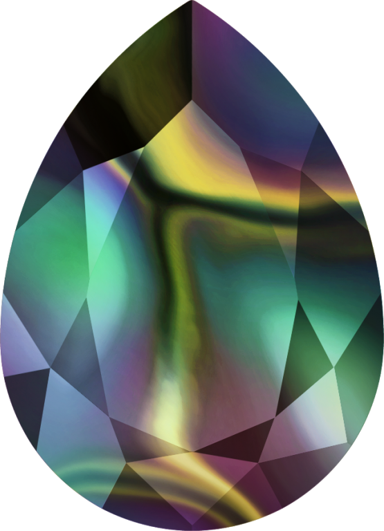 4320 Mm Crystal Rainbow Dark F (555x768), Png Download