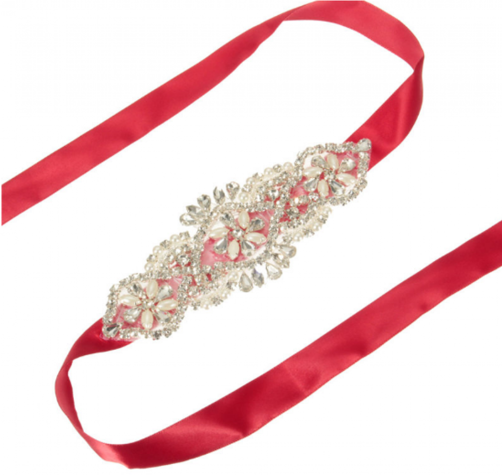 Red Sash Png (1000x1500), Png Download