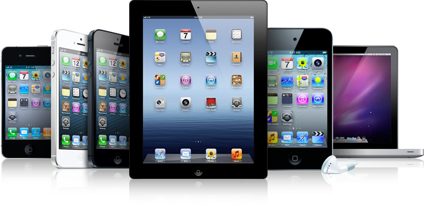 Apple Products Png (857x414), Png Download