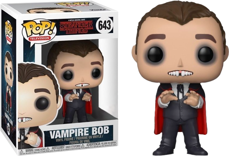 Bob Vampire Pop Vinyl Figure (767x522), Png Download