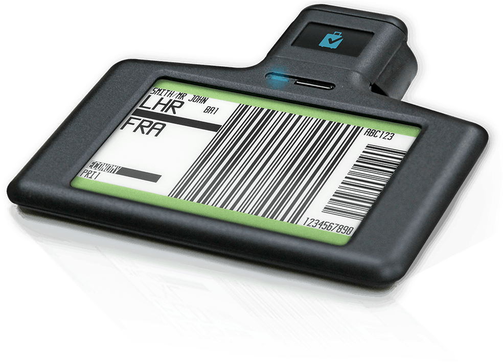 Viewtag's E Ink Equipped Luggage Tag Clears The Fcc (1000x710), Png Download