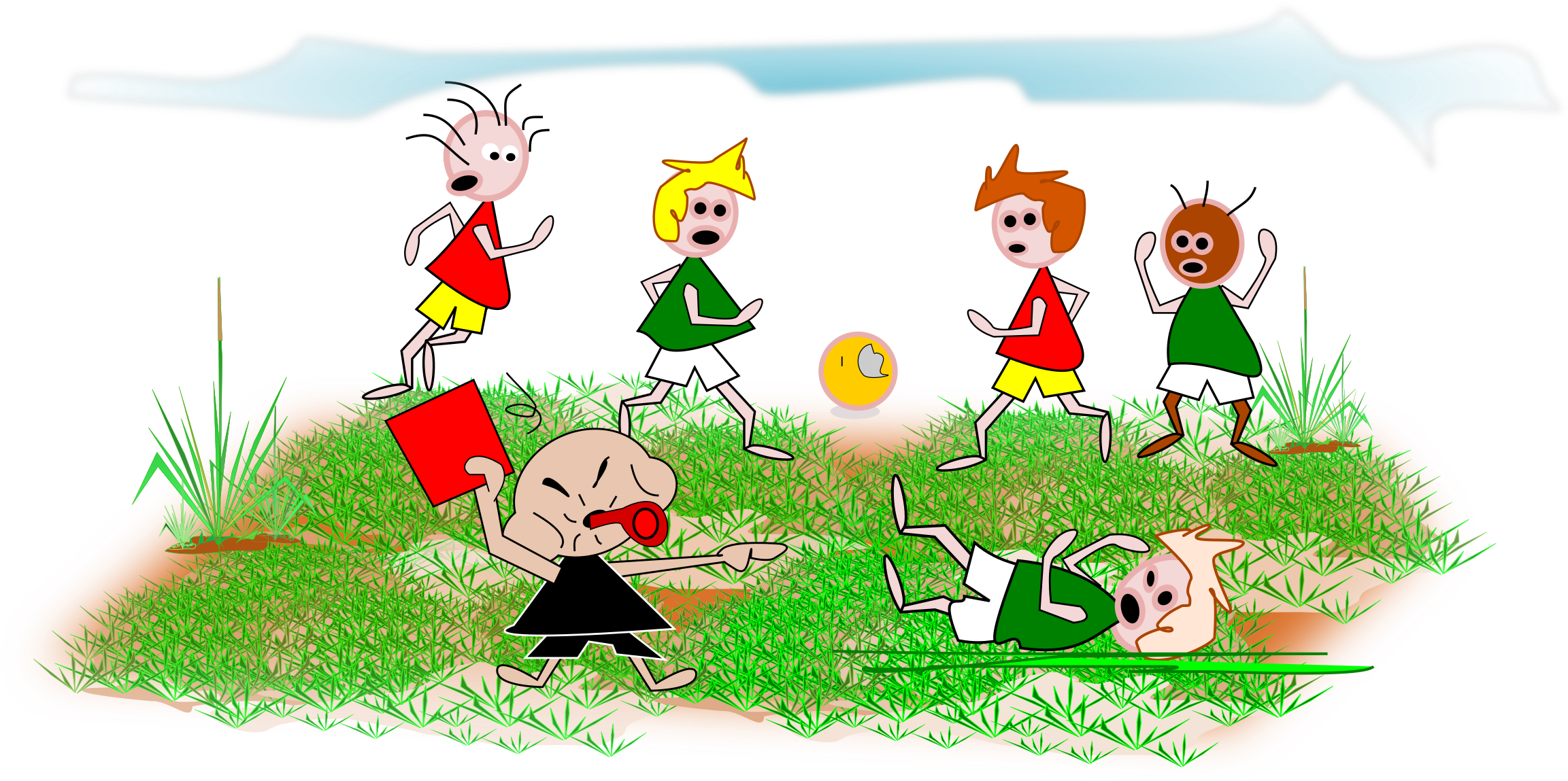 This Free Icons Png Design Of Jogando Bola (2400x1200), Png Download