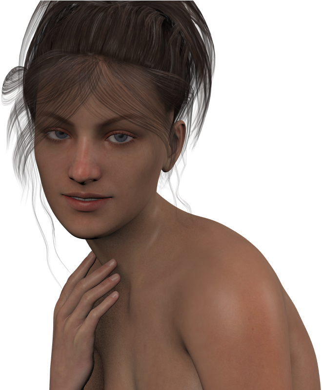 And, Here She Is With Hairand Bigger, Total Time 5 (800x800), Png Download