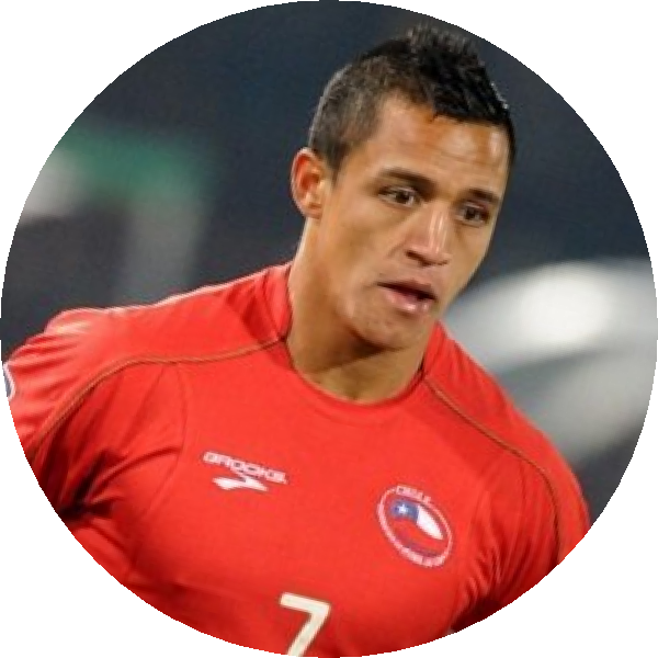 Alexissanchez (600x600), Png Download