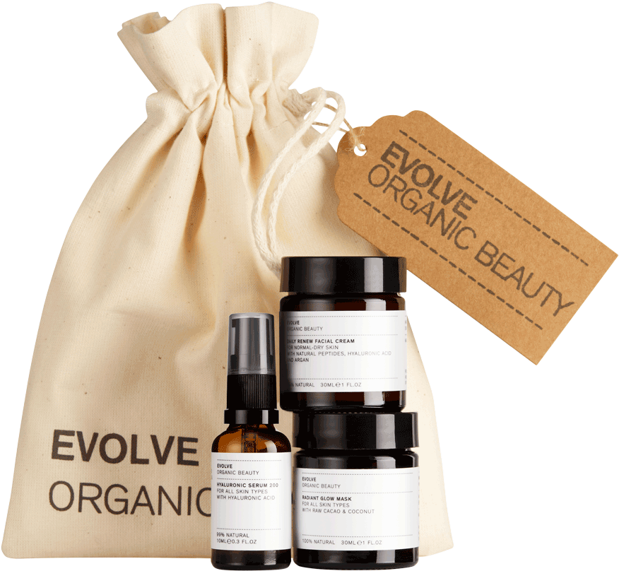 Evolve Organic Beauty Skincare Bestsellers (1000x1000), Png Download