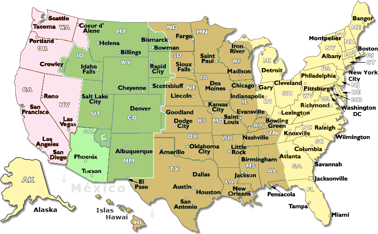 Dia De Cambio De Horario En Estados Unidos (778x480), Png Download