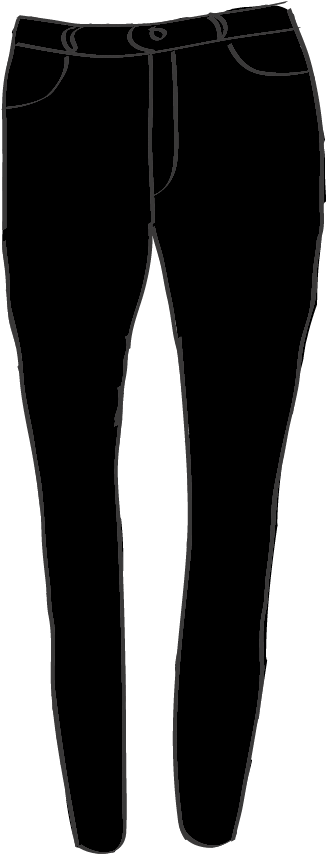 Drawing Shorts Skinny Jeans (853x853), Png Download