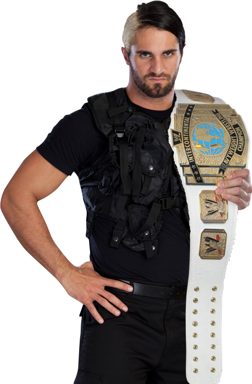 Seth Rollins As Ic Champion Png By Undertaker02 - Seth Rollins (shield) - Wwe 8x10 Glossy Photo 2014 (509x775), Png Download