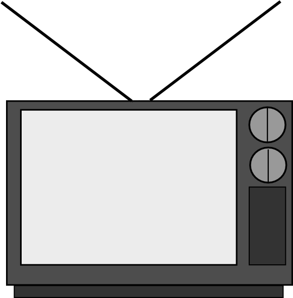 Original Png Clip Art File Television Svg Images Downloading (582x592), Png Download