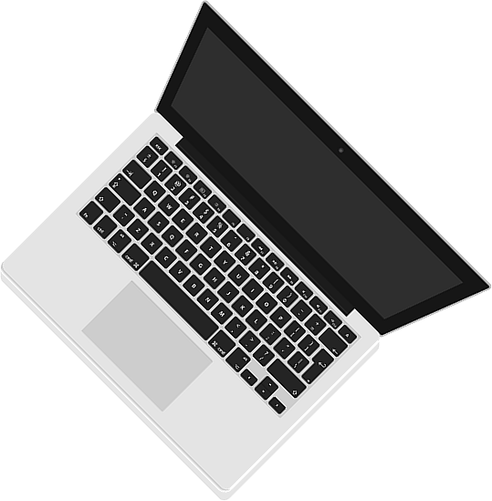Laptop (539x549), Png Download