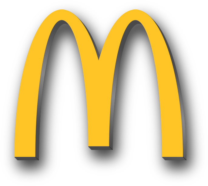 Mcdonalds M Png - Mcdonalds Logo Png (686x615), Png Download