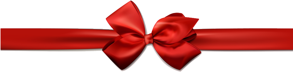 Christmas Ribbon Png Image - Christmas Ribbon Png (997x295), Png Download