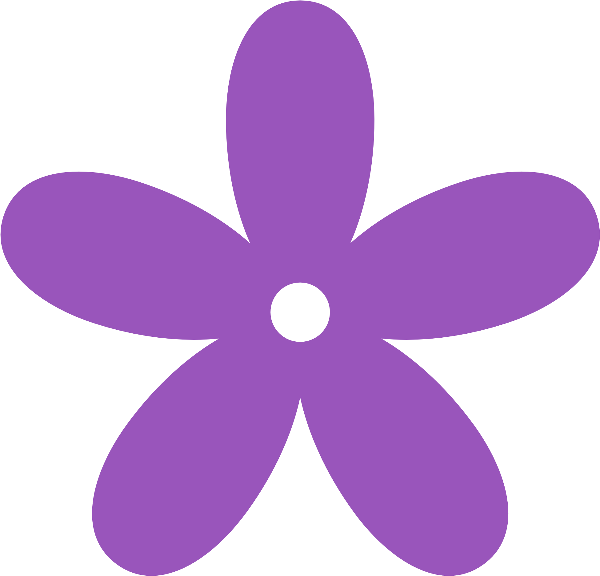 Lilac Flowers Clip Art - Lilac Flower Clipart (1969x1952), Png Download