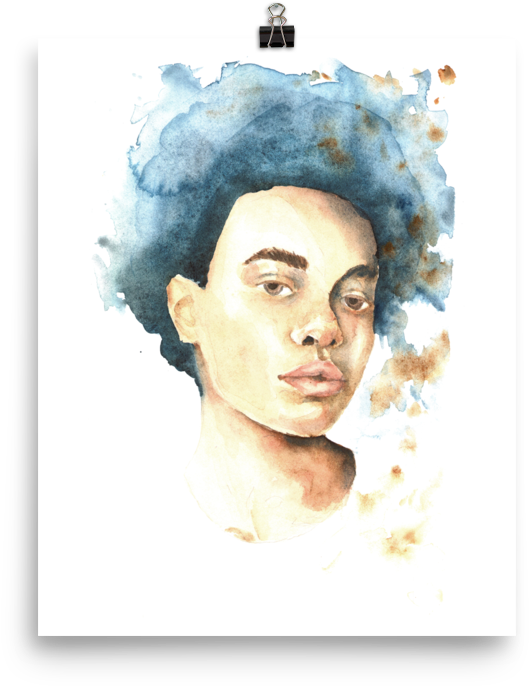 Amegirl Mockup Transparent Original - Ocean Girl (1000x1000), Png Download