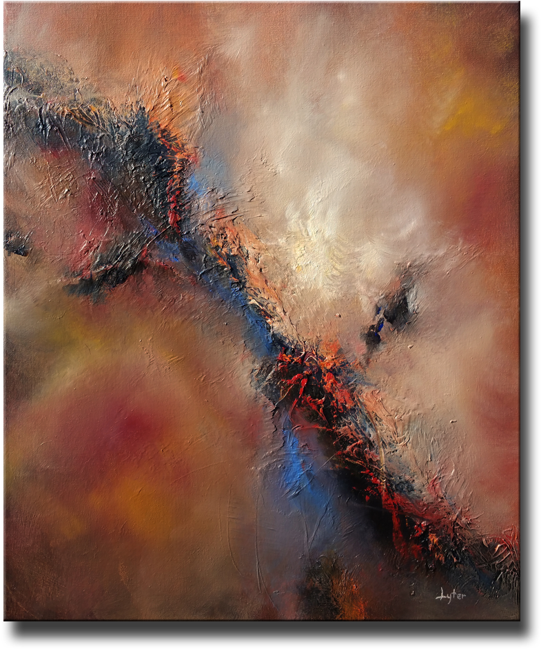 Few Cross The River Of Time - Oil Painting (850x1000), Png Download