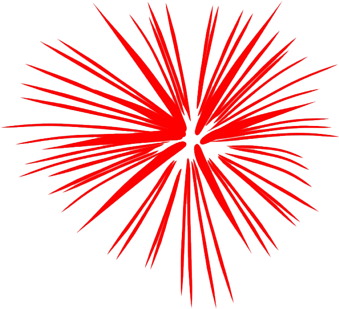 Transparent San Pablito Market Fireworks Independence - Firework Clipart Fourth Of July (760x692), Png Download