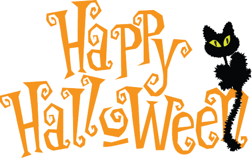 Happy Halloween Png (500x314), Png Download