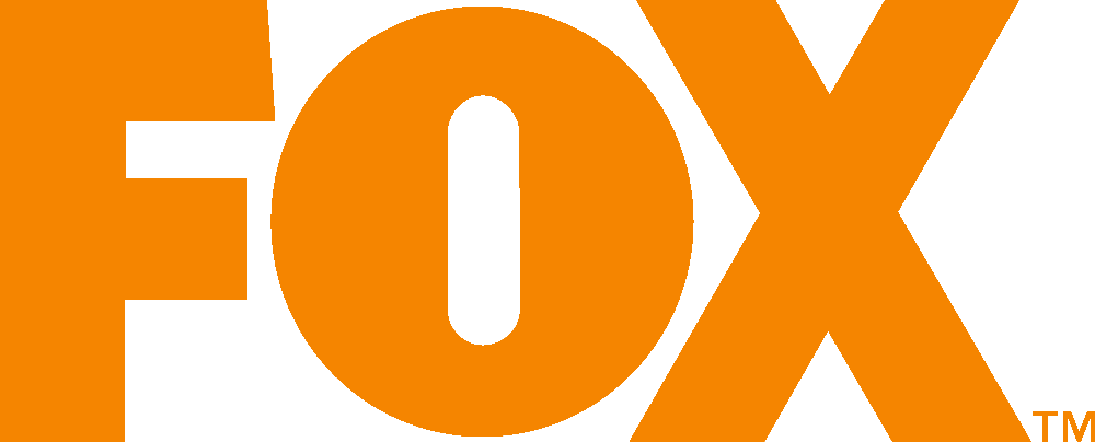 Fox Logo Orange - Fox Tv (1000x404), Png Download