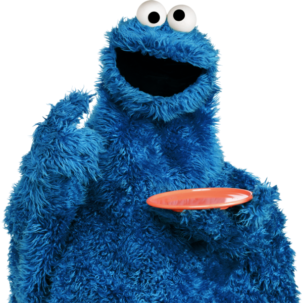 Cookie Monster Transparent