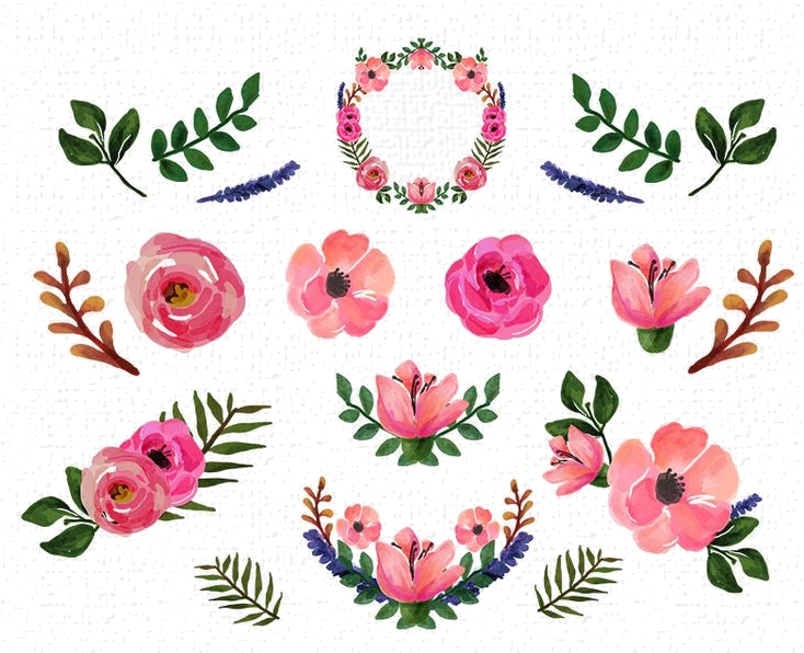 Should You Absolutely Love Wedding Planning A Person - Floral Watercolor Clipart Free (750x595), Png Download