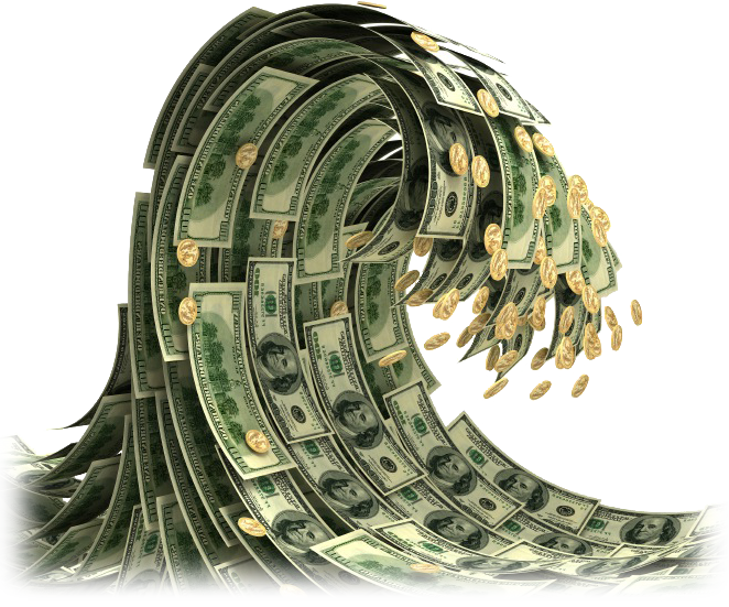 6120566 - Money Disaster (662x551), Png Download