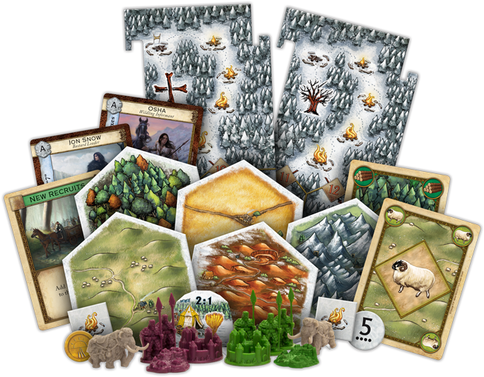 In A Game Of Thrones Catan - Catan (700x540), Png Download