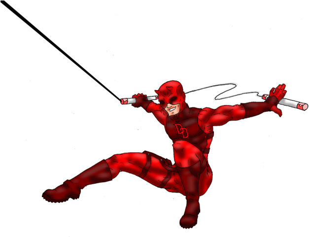 Marvel Daredevil Clipart Daredevil Png - Daredevil Transparent (640x480), Png Download