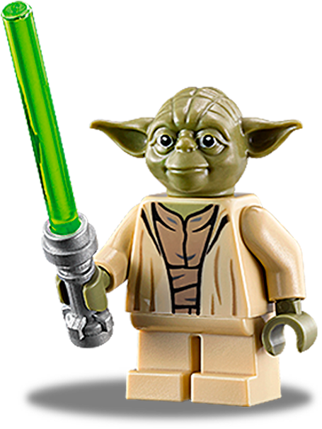 Yoda™ - Lego (504x672), Png Download