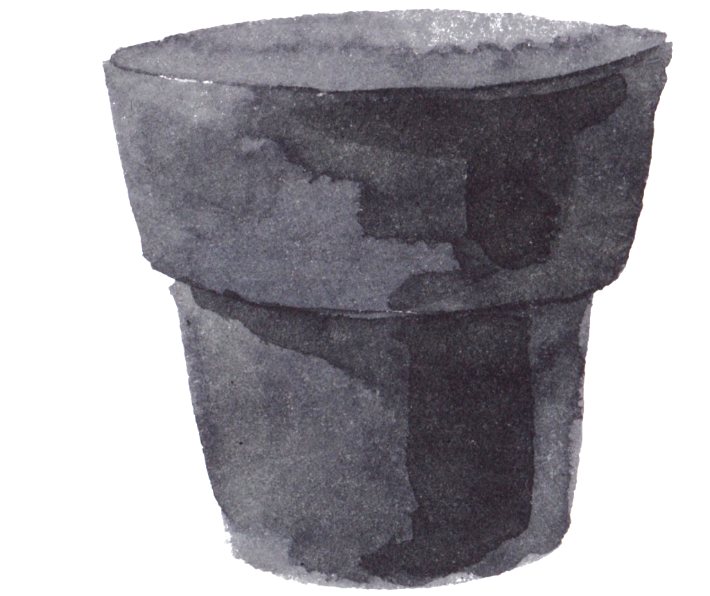 Gray Stone Pier Vintage Watercolor Transparent - My Notebook: Unlined Notebook - Large (8. 5 X 11 Inches) (1024x860), Png Download