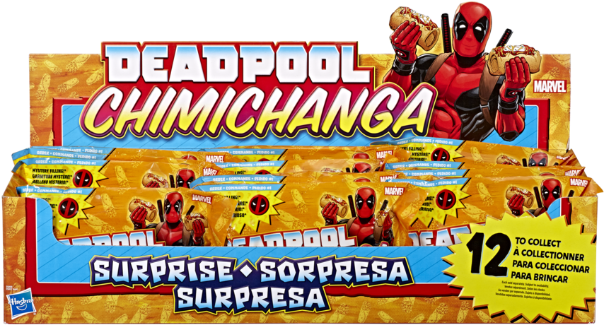 01 Of - Deadpool Chimichanga Surprise Figures (900x900), Png Download
