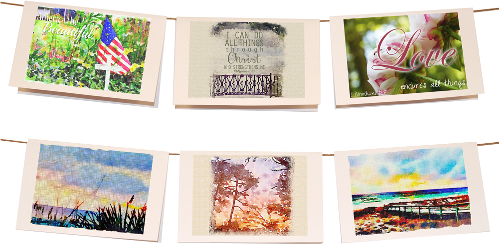 Watercolor Photography Collection Stationery Set Of - Painting (1000x1000), Png Download