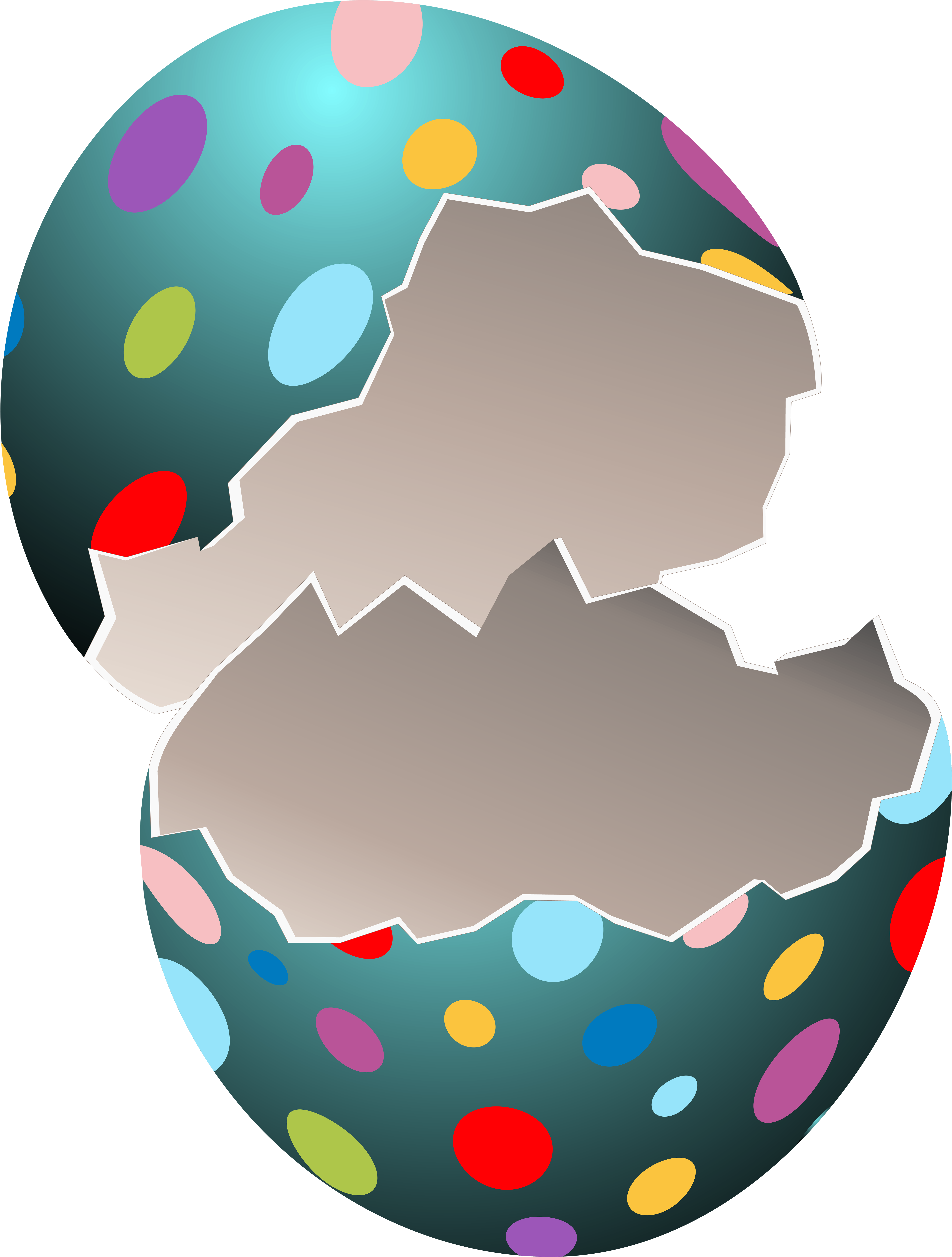 Royalty Free Stock Easter Transparent Png Clip Art - Easter Eggs Png Transparent (468x600), Png Download
