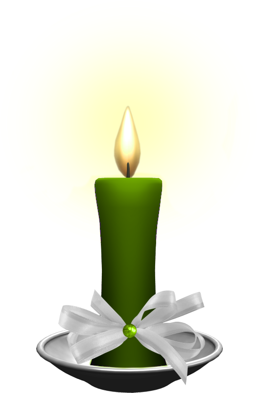 Sd Ntg Candle - Green Candle Png (500x500), Png Download