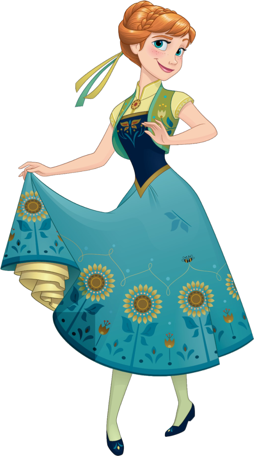 Anna De Frozen Fever Para Imprimir2 1,265×1,600 - Frozen Fever Anna (1265x1600), Png Download
