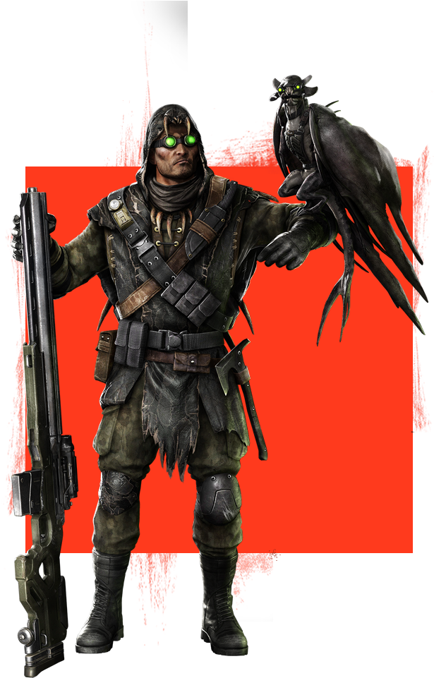 Trapper Crow - Wiki (625x1087), Png Download