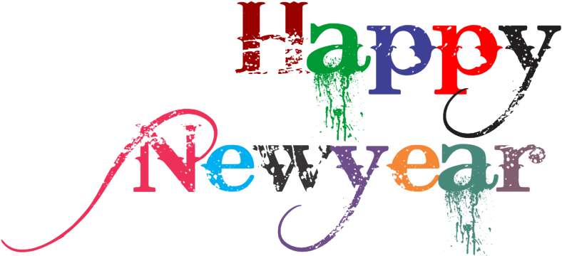 Happy New Year - Happy New Year Logo Png (800x400), Png Download