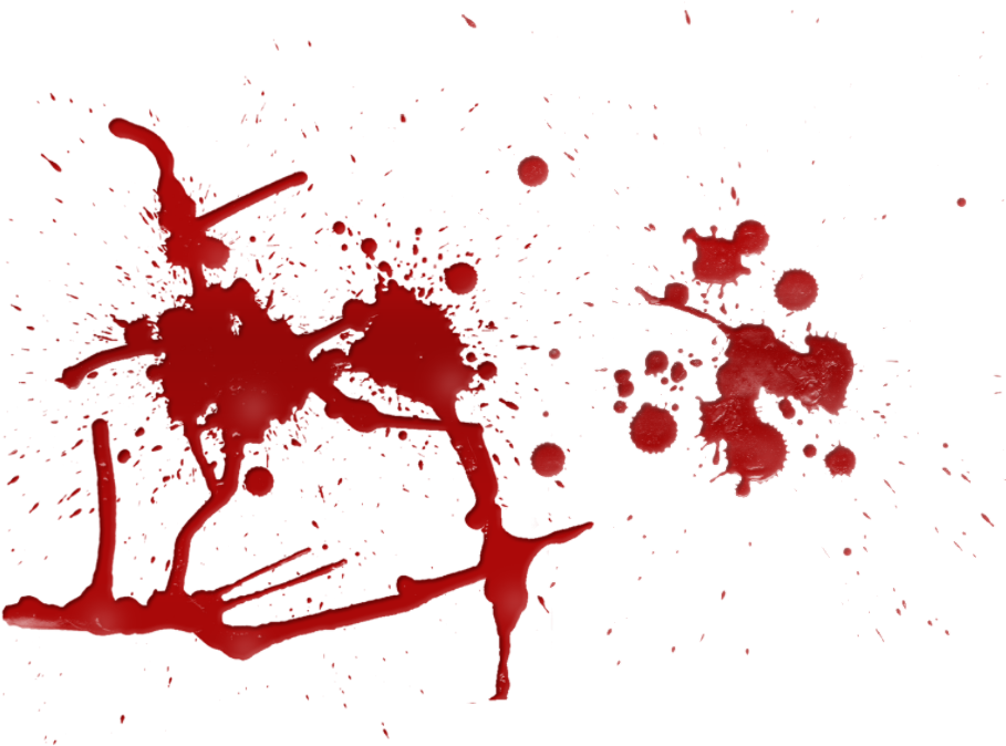 Realistic Dripping Blood Png For Kids - Blood On The Wall (1024x768), Png Download