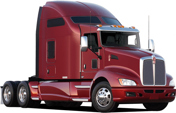 American Truck Red - American Truck Png (621x442), Png Download